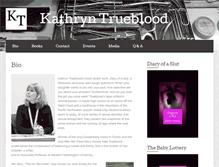 Tablet Screenshot of kathryntrueblood.com